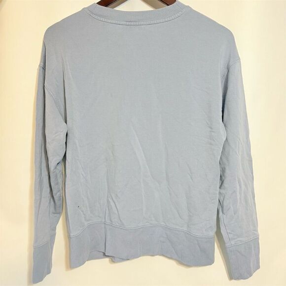 Athleta‎ Women's XS Blue 1/2 Button Henley Pullover Sweatshirt - Picture 3 of 8